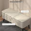 Patil Storage Ottoman with Flip Top, Steel Legs, for Bedroom-462595957