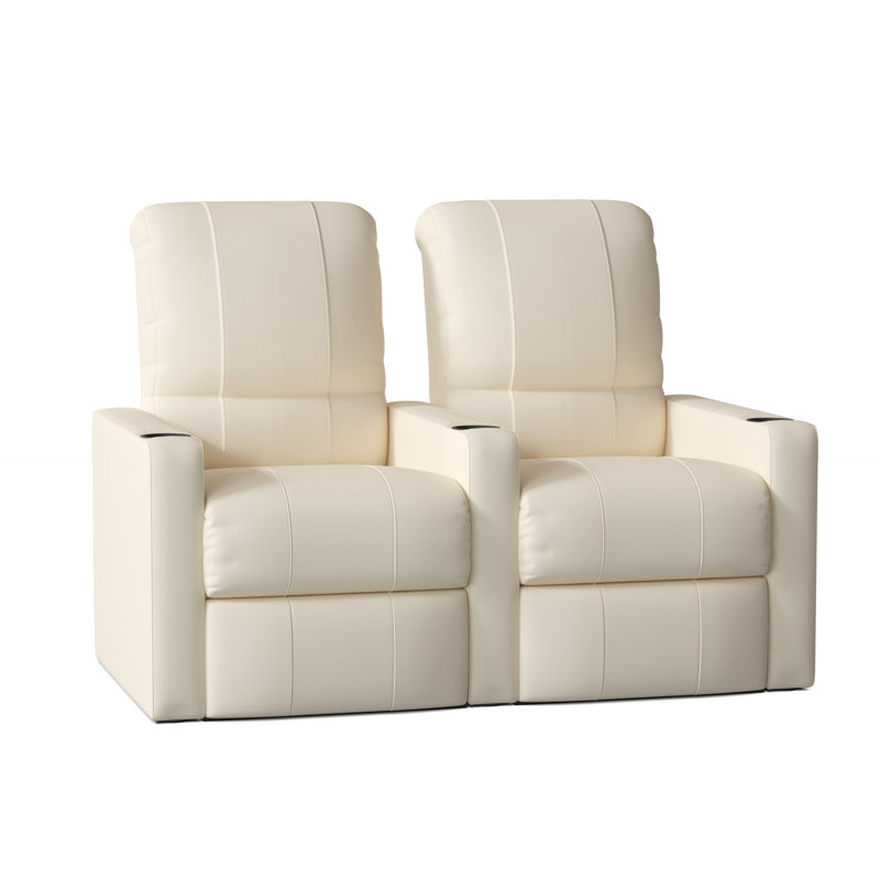 Fauteuil de cinéma (rangée de 2), Polaire luxueux, Manuel