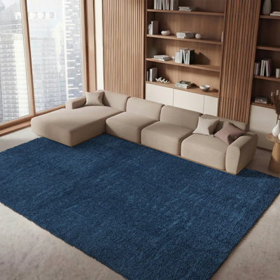 Jiang Navy Area Rug