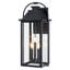 Grande applique murale d'extérieur noire 22,5 "à 3 lumières H 22,5"-549989376-560379373