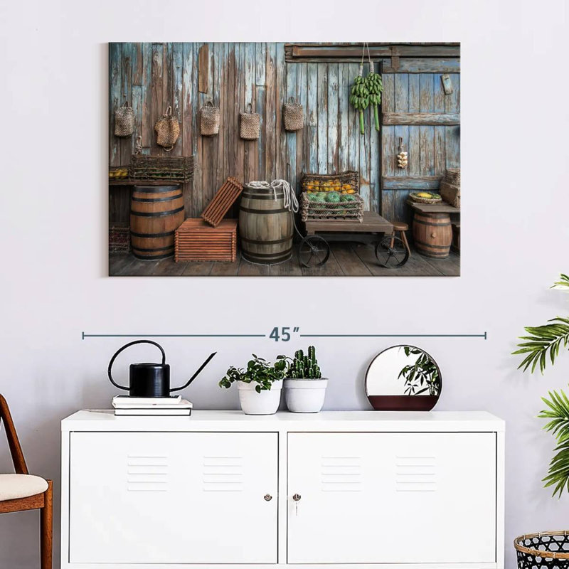 Lilie Rustic Fruit Stands, 26" H x 39" W