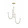 30 - Light Gold LED Unique/Statement Pendant
