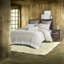 Ensembles de literie de qualité supérieure en coton très grand californien de style campagnard pour la maison
