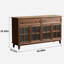 Buffet simple en bois de noyer noir-122782124