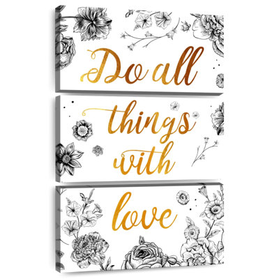 Tergel Do All Things With Love Quote II