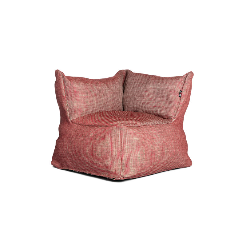 Dotty Club Corner Medium, Oxblood Red