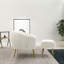 Fauteuil demi-tonneau avec repose-pieds Gerit-1890084812