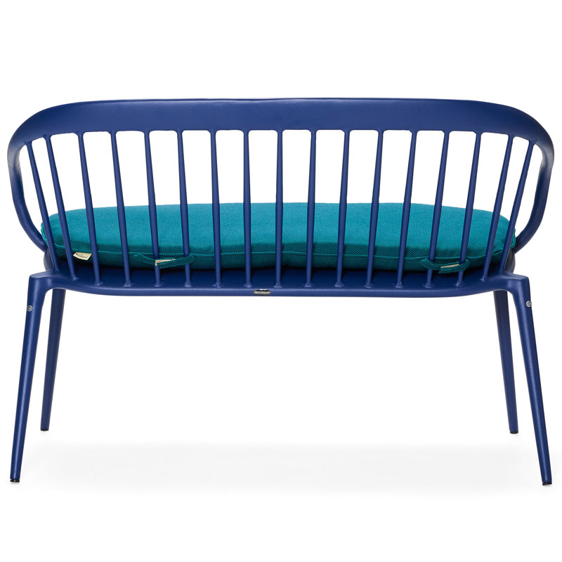 Woodard Bench with optional seat cushion