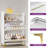 Levasy 28 Pair Shoe Storage Cabinet with 2-Storage Shelve