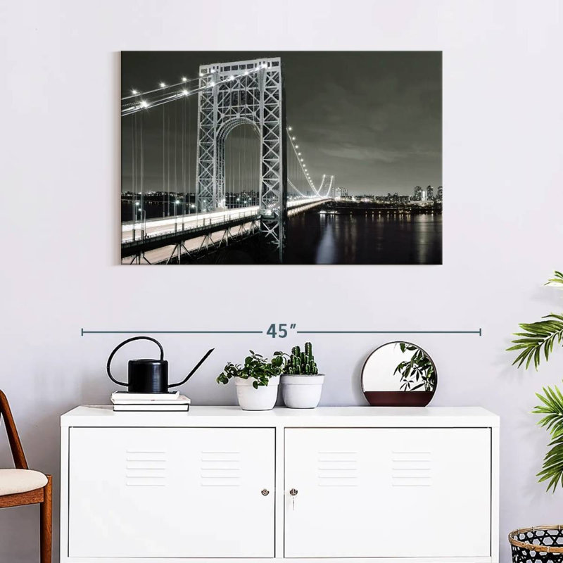 Lilie Bridge City Lights, H 24 po x l 36 po
