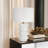 Neutral Textured Ceramic 22" Bubble Table Lamp, Cylinder - 14" x 14" x 22"-89117135