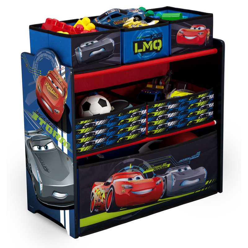 Organisateur de jouets à plusieurs casier disney/pixar cars