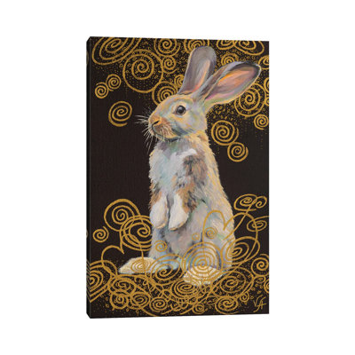 Standing Rabbit by Alona Vakhmistrova - Gallery-Wrapped Canvas Giclée on Canvas
