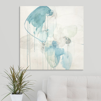 « subtil cobalt », peinture sur toile