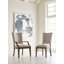 Fauteuil Baldrige en brun / beige