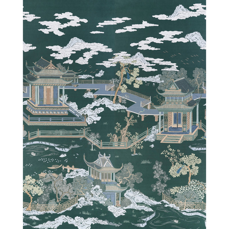 Schumacher x Miles Redd Coromandel Panel Set