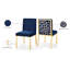 Chaise d'appoint rembourrée en velours Sansa-24010588-24010589