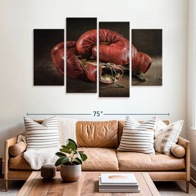 Sireci Retro Leather Boxing Gloves