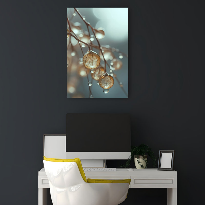 Élégance rose, abstrait, contemporain, paysage naturel délicat, impression d'art mural, 18" H x 12" W