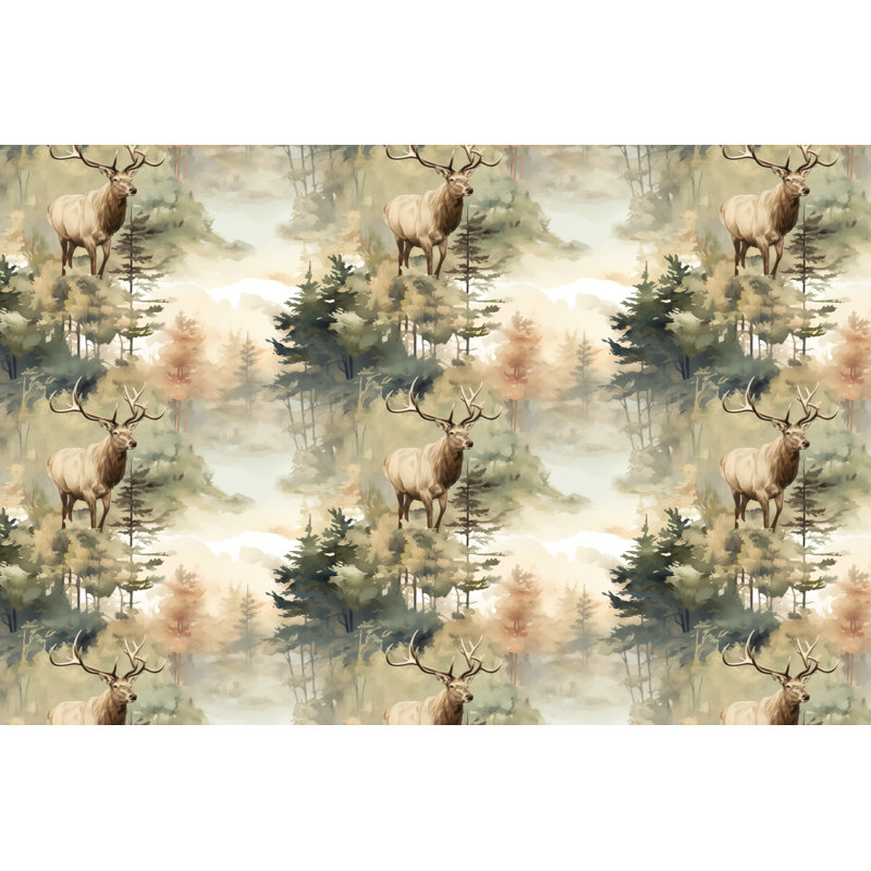 Autumn Elk Bedding, King Comforter
