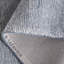 Tapis gris / bleu clair en viscose / laine / coton touffeté à la main Wibbo-1025497787