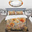 Ensemble de housse de couette jaune et vert Poppy Meadows 3 - Poppies-101243141