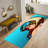Chic Non-Woven Soft Type Printed Rug Featuring an Intricate Floral Pattern for a Touch of Elegance in Any Living Space-126048661