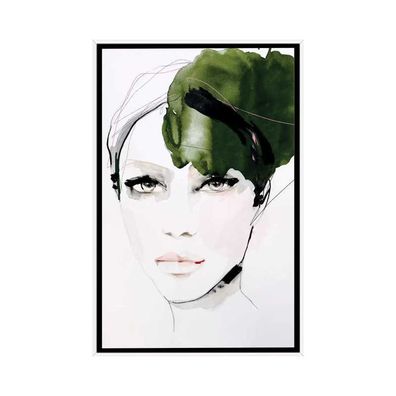 Soft Rapture 1 Piece Painting on Canvas, 101.6 cm H x 66.04 cm W, White Framed Canvas