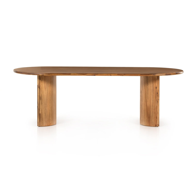 Paden Dining Table, 30" H x 94" W x 42" D, Sandy Acacia