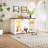 Cat litter box hosue With LED Light, Stairs and Cat Scratching Post