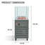 50000 Natural Gas Standing Patio Heater