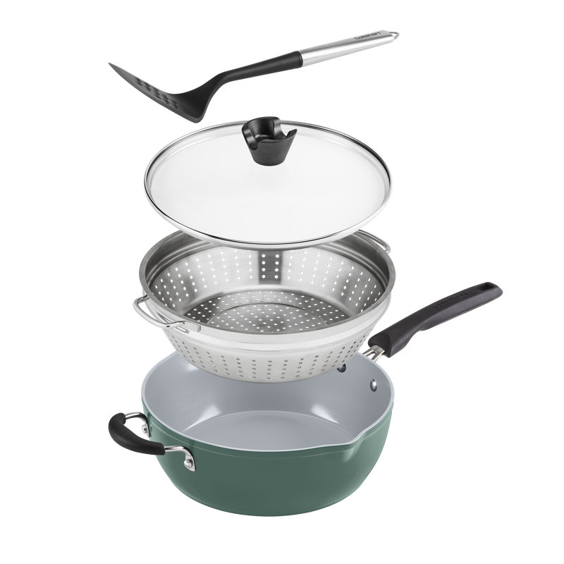 Cuisinart Preferred Pan 4-Pc Set Sensible, Green