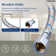 2-Handle Bathroom Sink Faucet, Bathroom Faucet with  Deck Plate