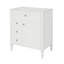 Meuble-lavabo de 30 po avec lavabo supérieur, meuble-lavabo moderne avec 2 tiroirs et tiroir escamotable, meuble-lavabo simple-780685578