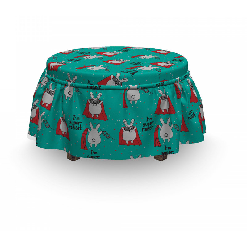 Housse pour superhero de repose-pieds cape mask