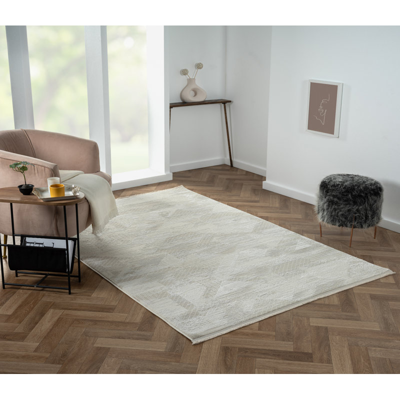 Niamh cream Rug, Rectangular 160 x 230cm