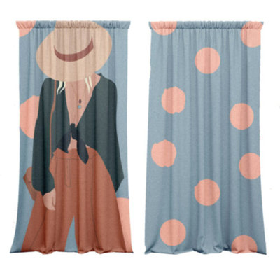 Velvet Blackout Curtain Panel Pair