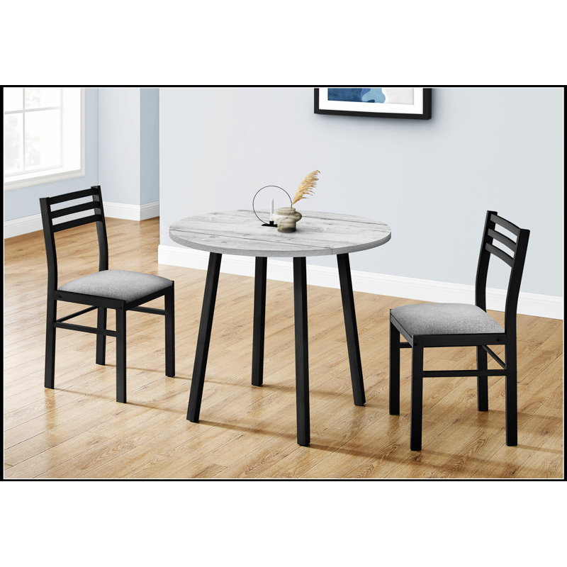 Table de salle à manger au fini chêne vieilli Wallace II, spacieuse et durable pour les réunions de famille et les invités
