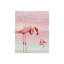Art mural sur toile sans cadre Flamingo 16 po x 20 po