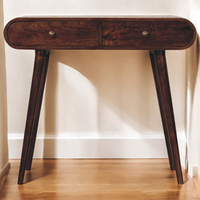 California Walnut Curved Edge Gauvey