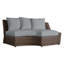 Largo Outdoor 3 - Seat Patio Sectional-1076312155