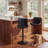 Denan Swivel Adjustable Height Bar Stool-676660245
