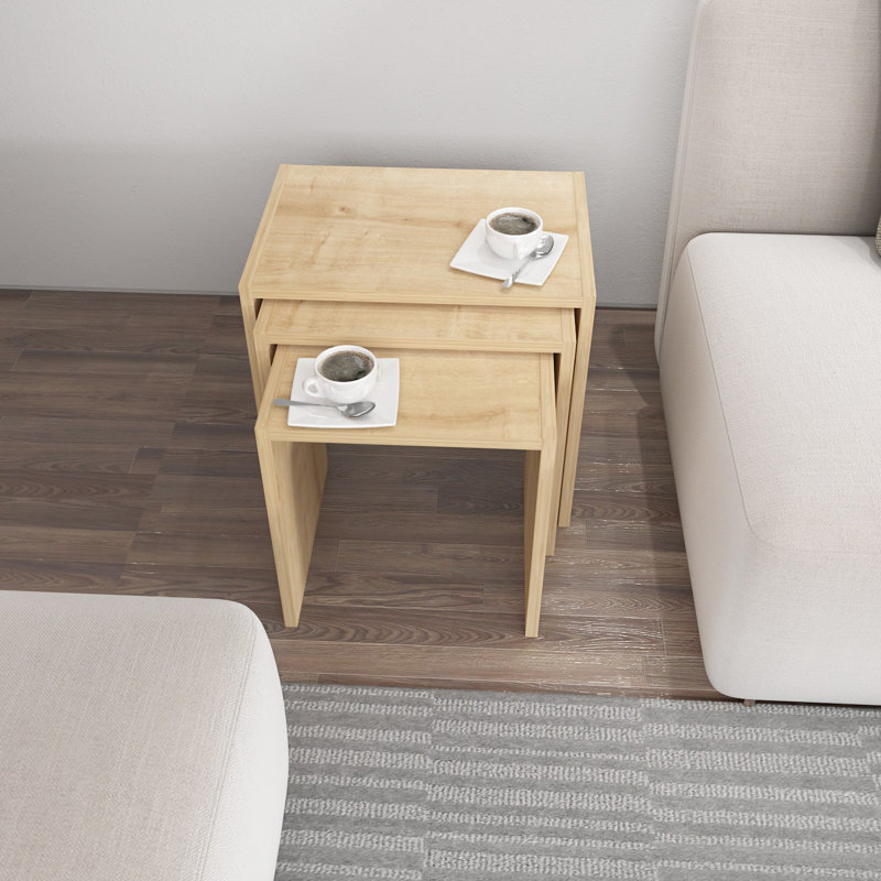 Table gigogne, Naturel