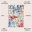 Tapis bleu / multicolore Sunset Sunset-1501144113