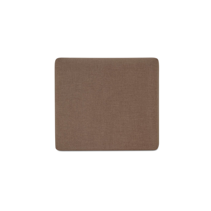Beau OTTOMAN PERFORMANCE FABRIC OATMEAL, Brown