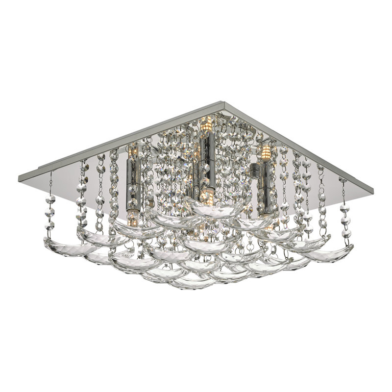 Bradyn Crystal Flush Mount