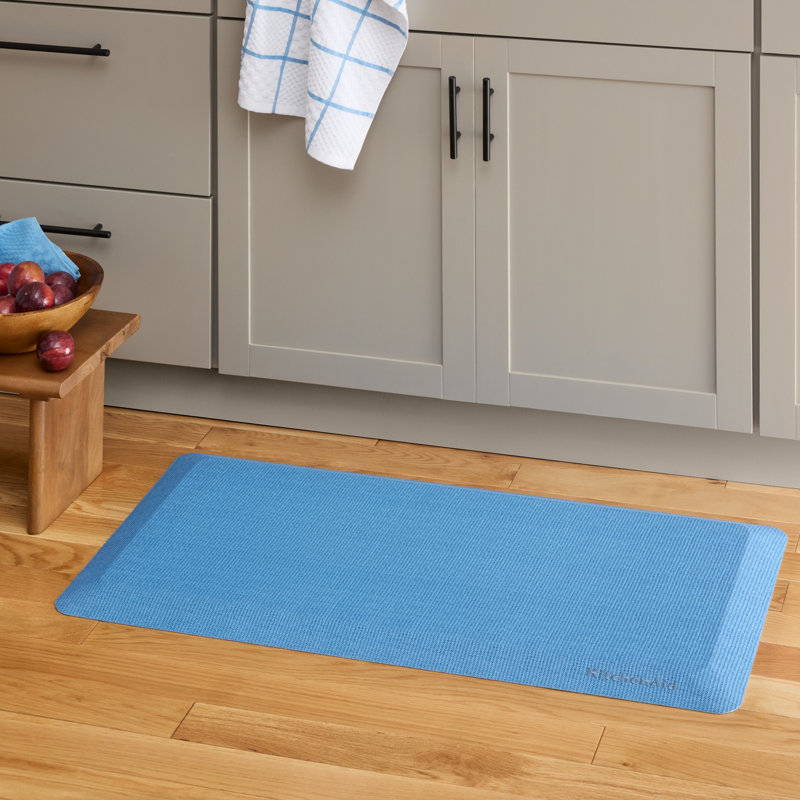 Tapis de cuisine antidérapant résistant à l'eau GOURMET SERIES COMFORT, Velours bleu