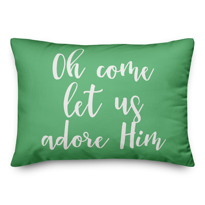 Throw Pillow, Light Green