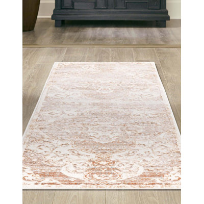 Tapis crème / brun Alamo