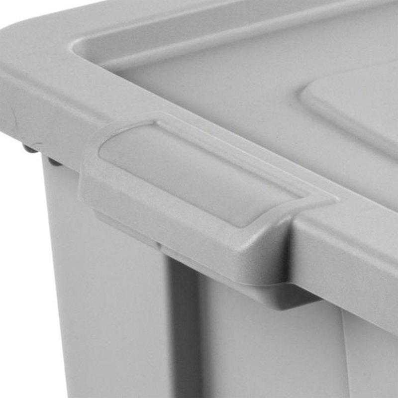Bac en plastique avec couvercle